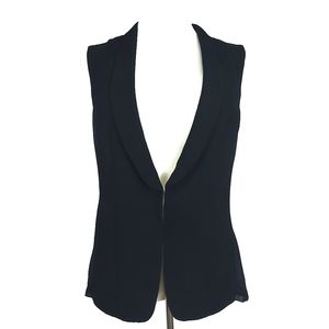 INC Women's  Dressy Black Vest Sz L